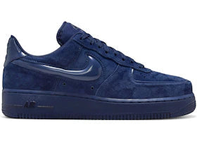 Overkicks - Nike Air Force 1 Low 07 Midnight Navy Black (HV4406-400) - vista lateral