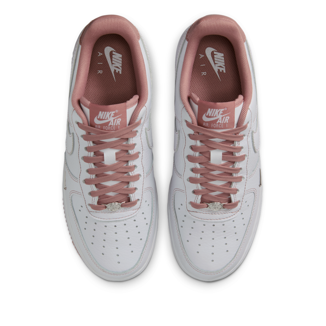 Overkicks - Nike Air Force 1 Low 07 Mini Jewel White Particle Pink (IB6543-100) - par completo