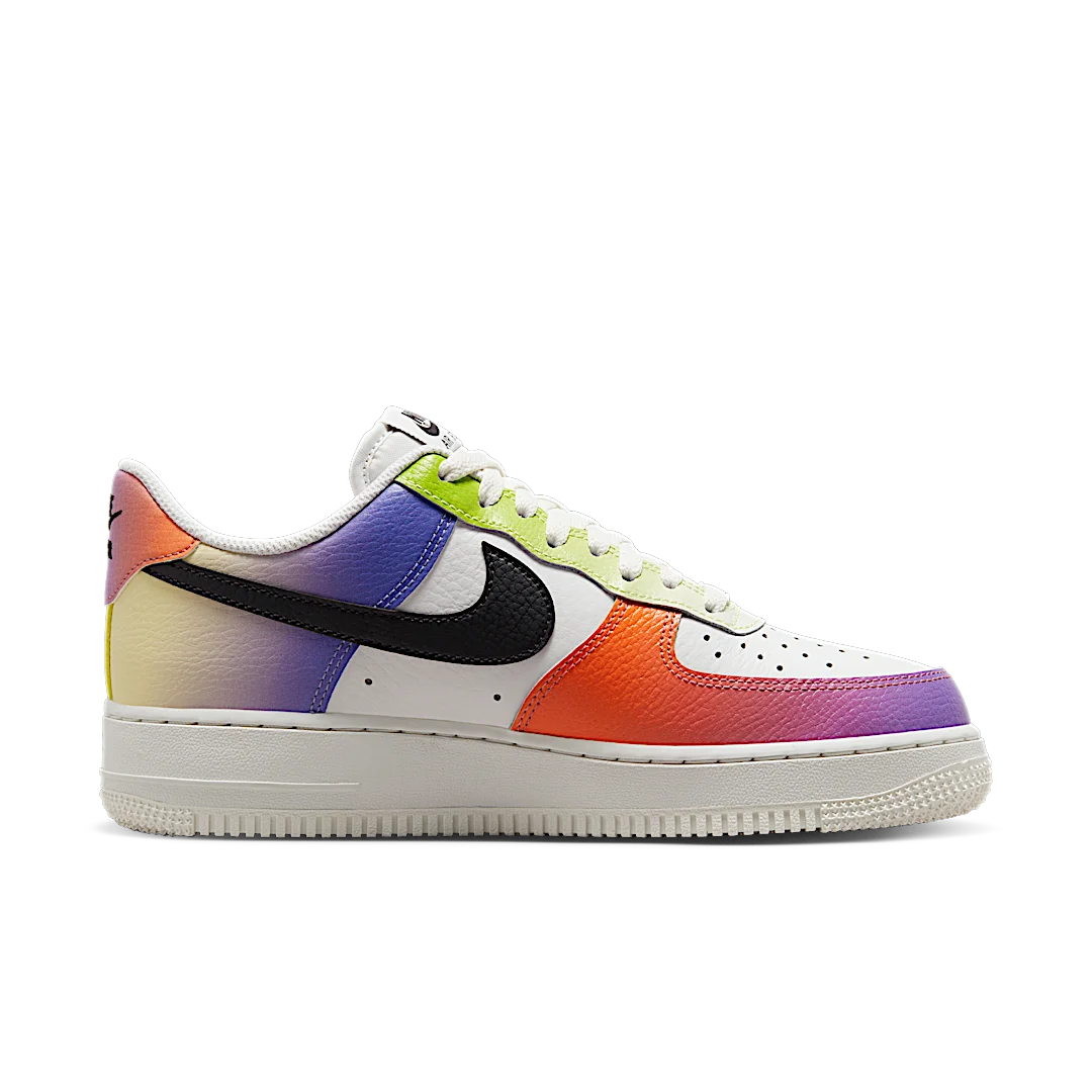 Overkicks - Nike Air Force 1 Low 07 Multi-Color Gradient (FD0801-100) - par completo