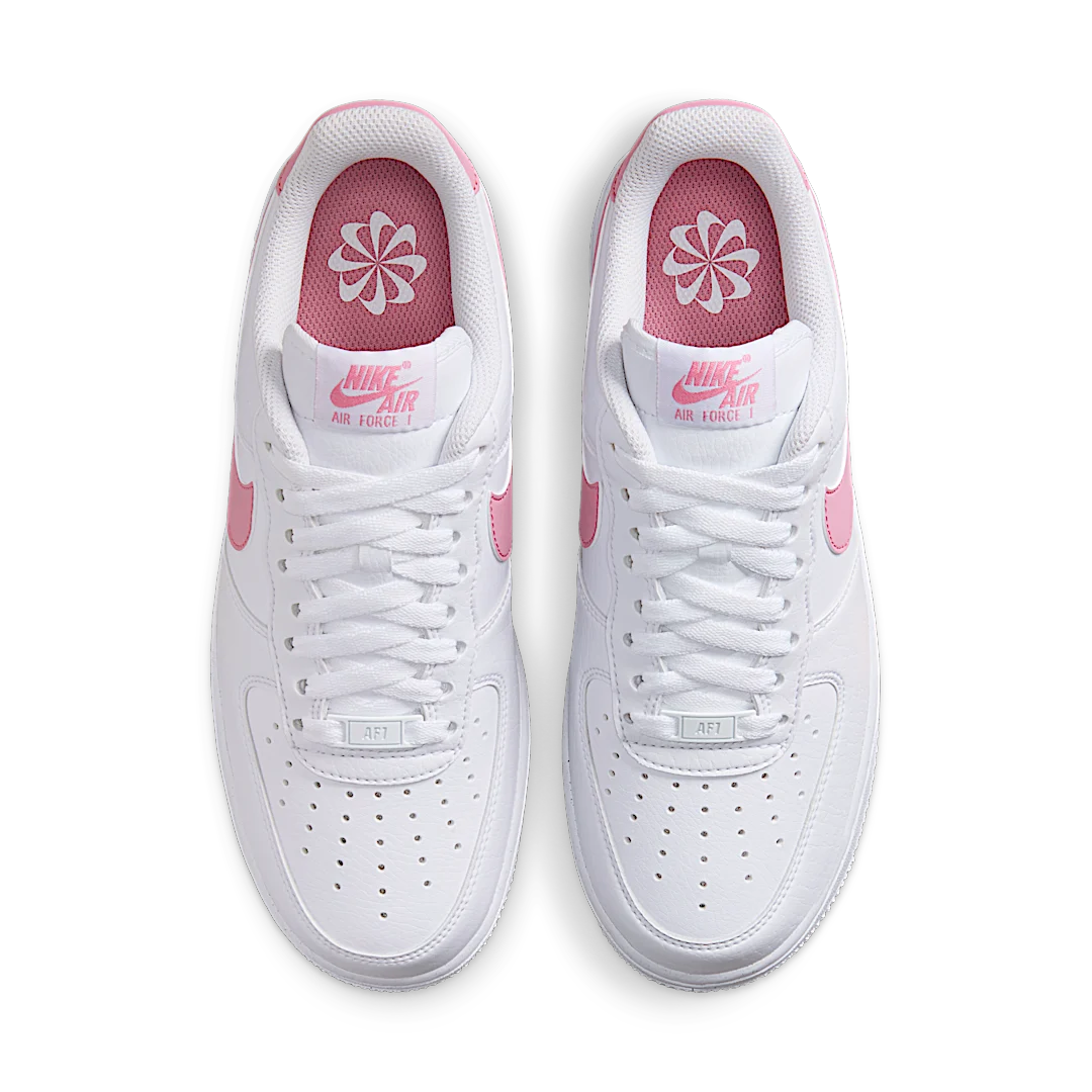 Overkicks - Nike Air Force 1 Low 07 Next Nature Elemental Pink (DC9486-111) - par completo