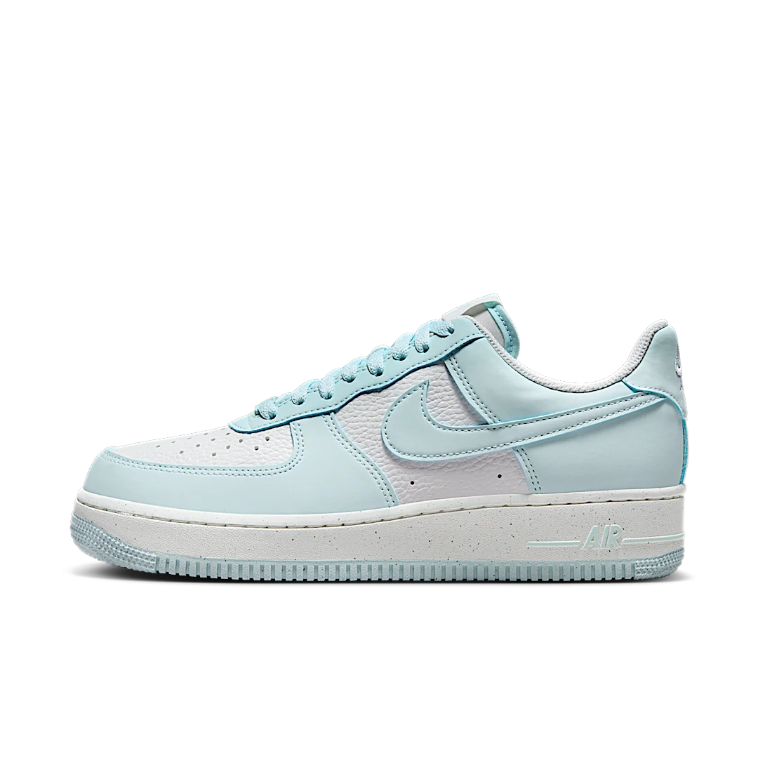 Overkicks - Nike Air Force 1 Low 07 Next Nature Glacier Blue (HF5385-400) - vista lateral