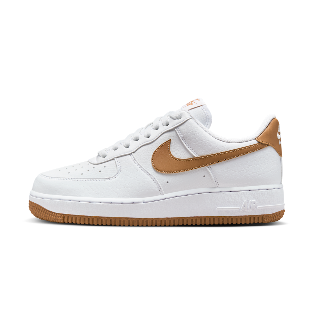 Overkicks - Nike Air Force 1 Low 07 Next Nature White Flax (DC9486-103) - vista lateral