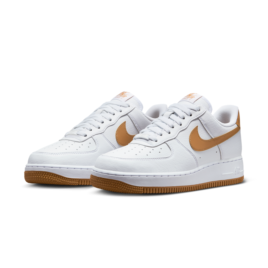 Overkicks - Nike Air Force 1 Low 07 Next Nature White Flax (DC9486-103) - par completo