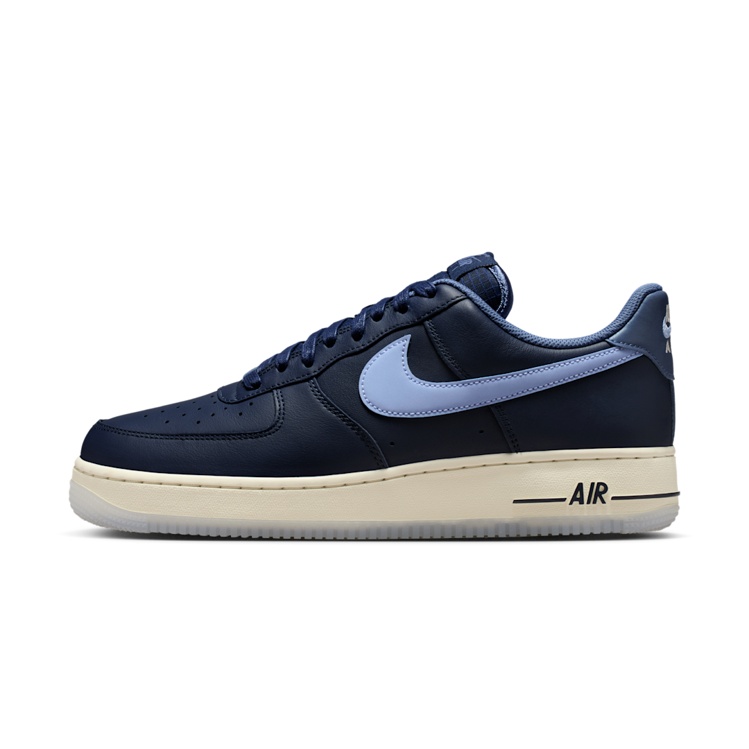 Overkicks - Nike Air Force 1 Low 07 Obsidian Diffused Blue (IM6600-451) - vista lateral