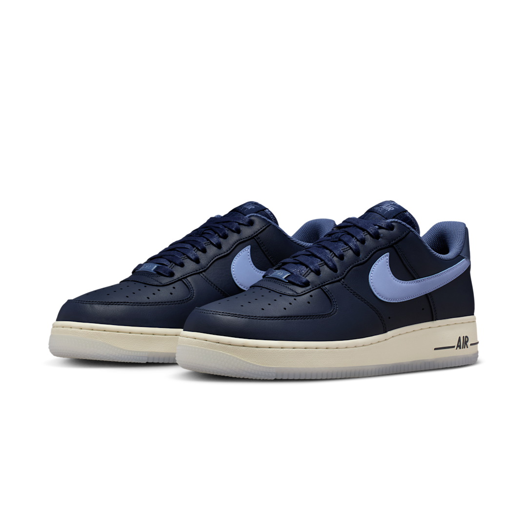 Overkicks - Nike Air Force 1 Low 07 Obsidian Diffused Blue (IM6600-451) - vista trasera