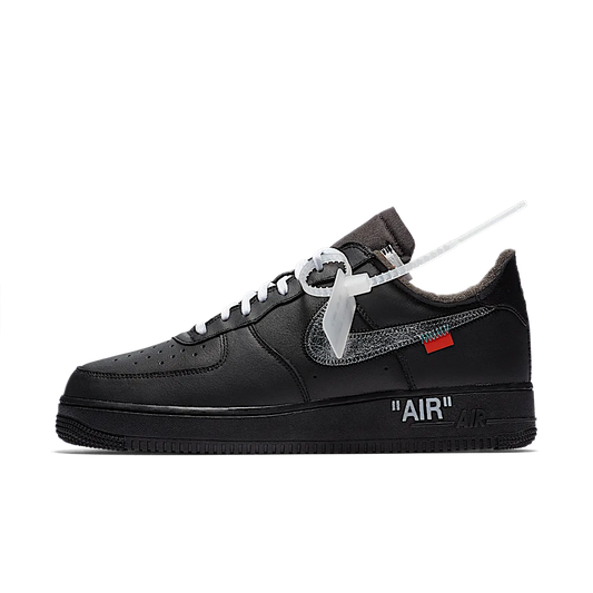 Overkicks - Nike Air Force 1 Low '07 Off-White MoMA with Socks (AV5210-001) - vista lateral