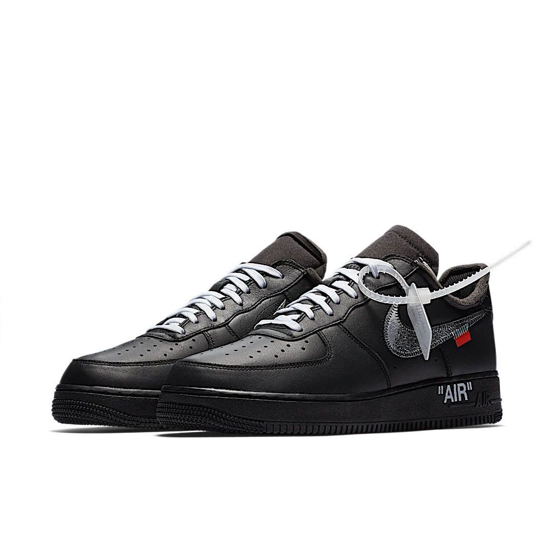 Overkicks - Nike Air Force 1 Low '07 Off-White MoMA with Socks (AV5210-001) - vista trasera