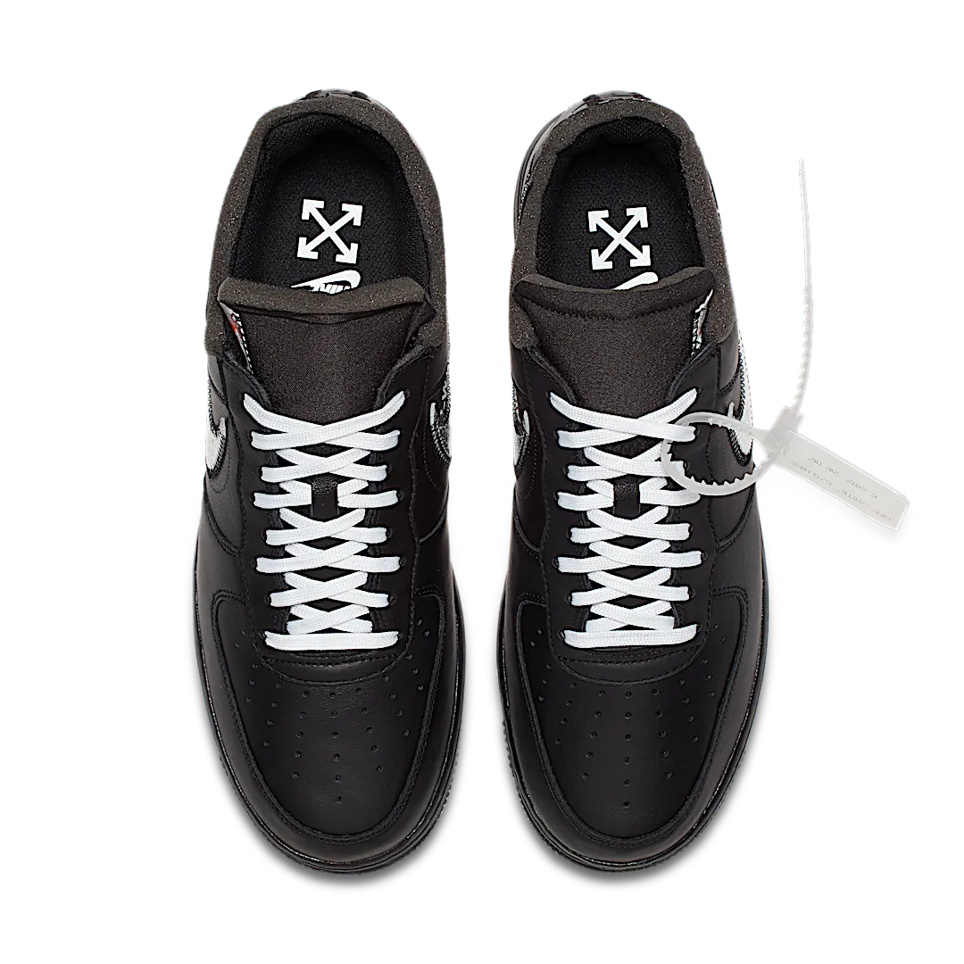 Overkicks - Nike Air Force 1 Low '07 Off-White MoMA with Socks (AV5210-001) - par completo