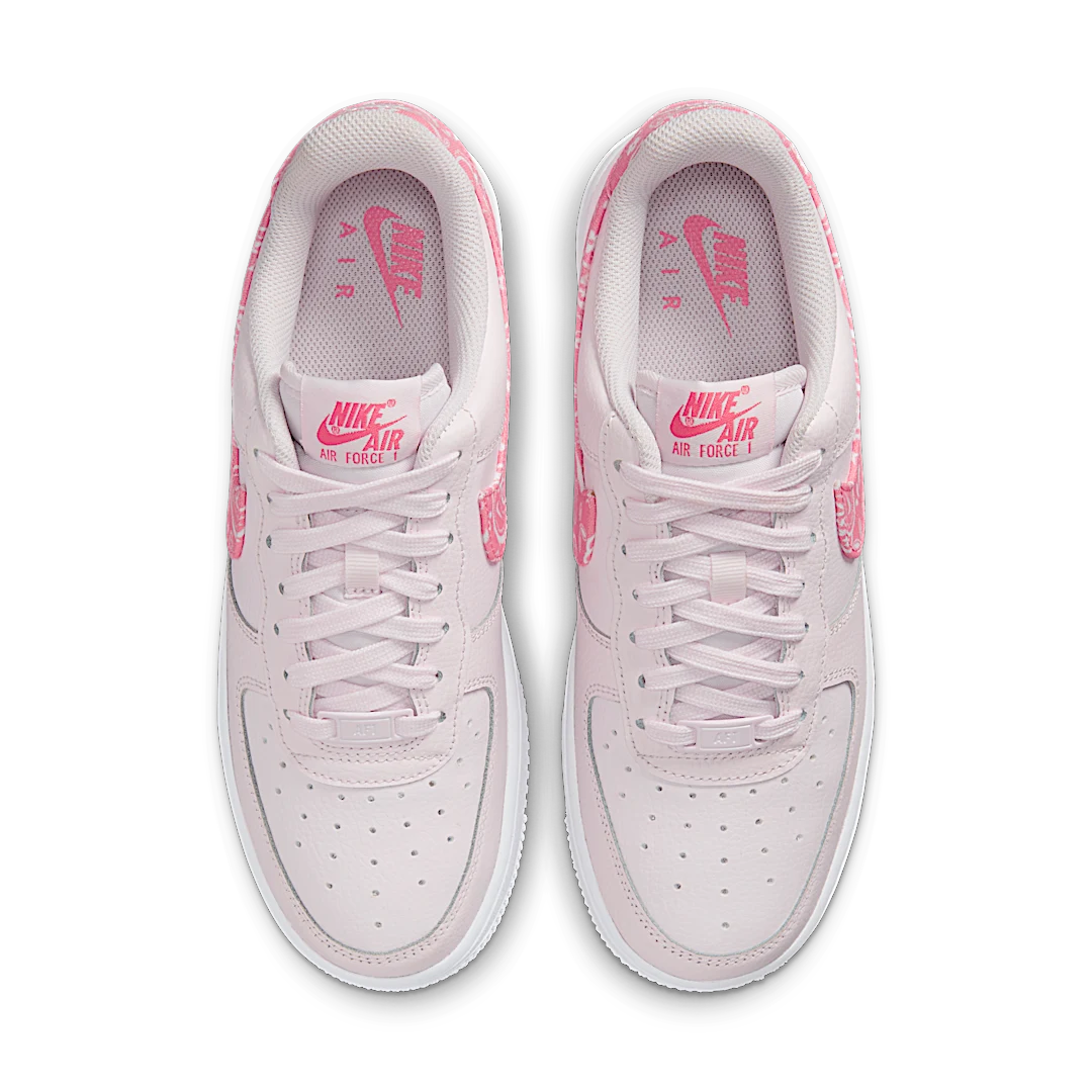 Overkicks - Nike Air Force 1 Low 07 Paisley Pack Pink (FD1448-664) - vista trasera