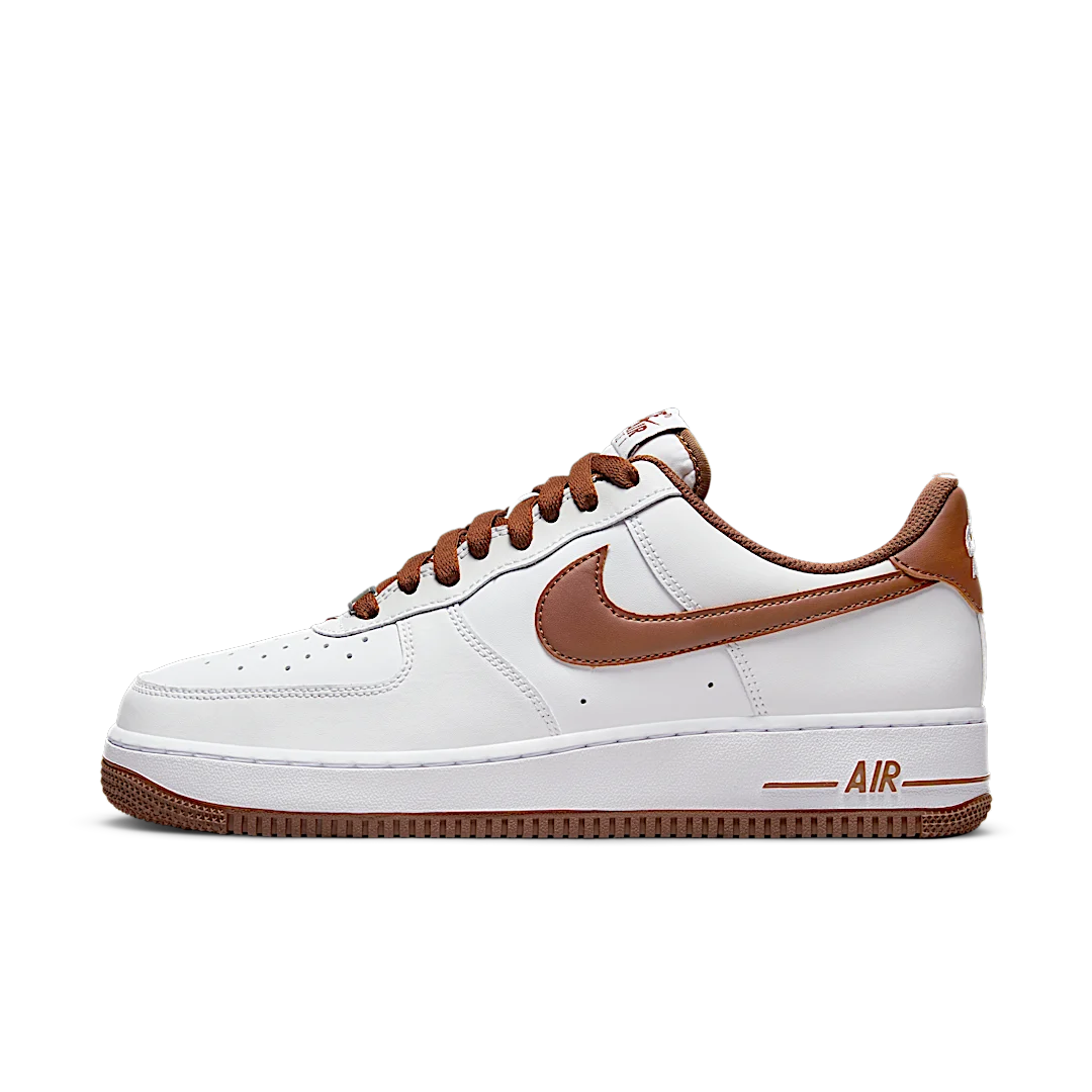 Overkicks - Nike Air Force 1 Low 07 Pecan (DH7561-100) - vista lateral