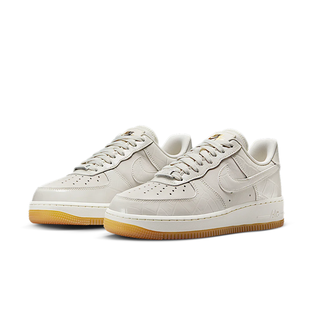 Overkicks - Nike Air Force 1 Low 07 Phantom Croc (DZ2708-001) - vista trasera