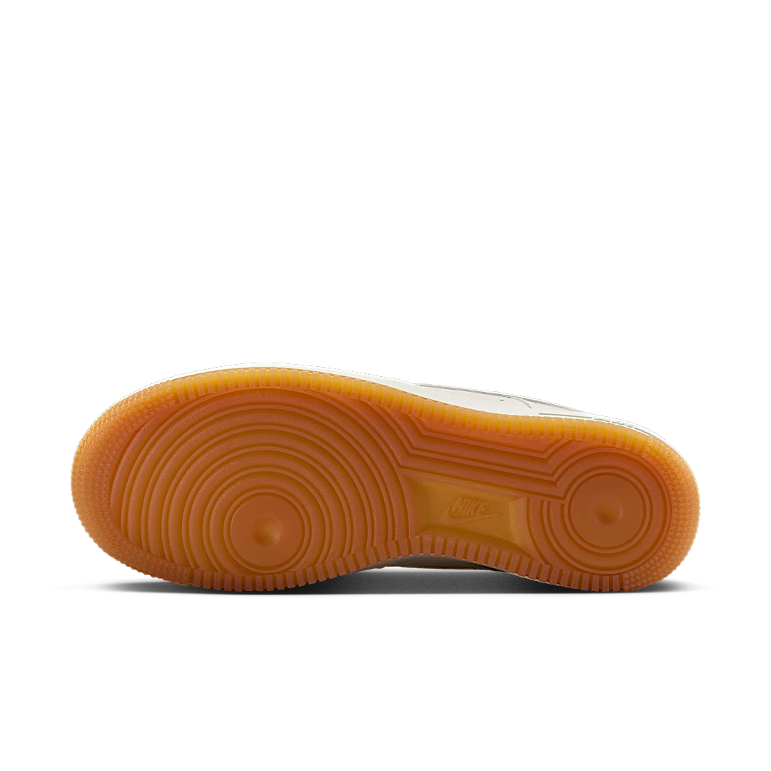 Overkicks - Nike Air Force 1 Low 07 Phantom Croc (DZ2708-001) - detalle suela