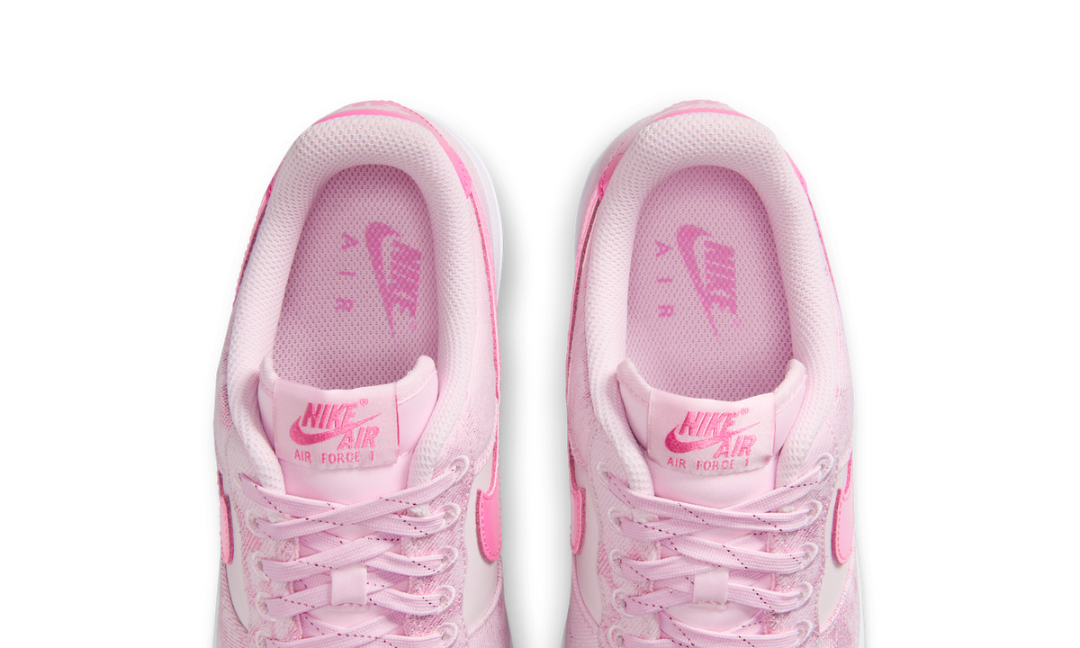 Overkicks - Nike Air Force 1 Low 07 Pink Denim (IR1974-663) - vista superior