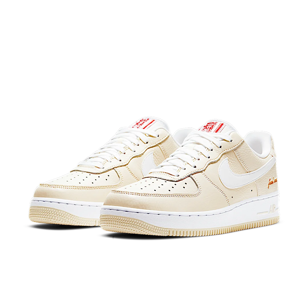Overkicks - Nike Air Force 1 Low 07 Premium Popcorn (CW2919-100) - vista trasera