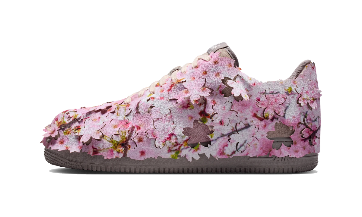 Overkicks - Nike Air Force 1 Low 07 Premium Spring Flowers (IQ3472-298) - vista lateral