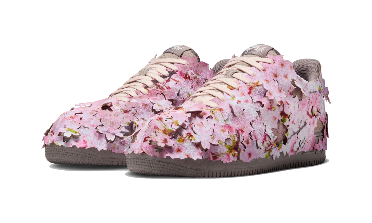 Overkicks - Nike Air Force 1 Low 07 Premium Spring Flowers (IQ3472-298) - vista trasera