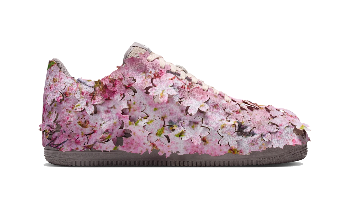 Overkicks - Nike Air Force 1 Low 07 Premium Spring Flowers (IQ3472-298) - detalle suela