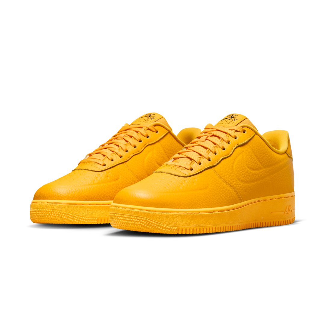 Overkicks - Nike Air Force 1 Low 07 Pro-Tech Waterproof University Gold (FB8875-700) - vista trasera