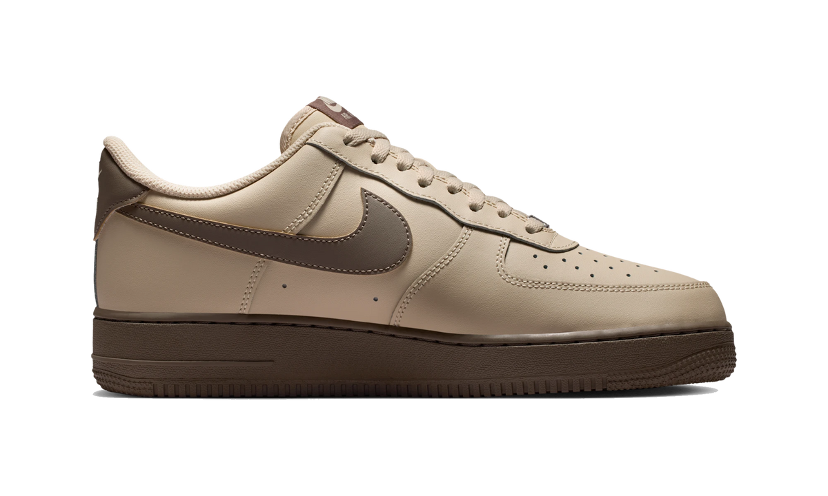 Overkicks - Nike Air Force 1 Low 07 Rattan Olive Grey (FJ4146-201) - detalle suela