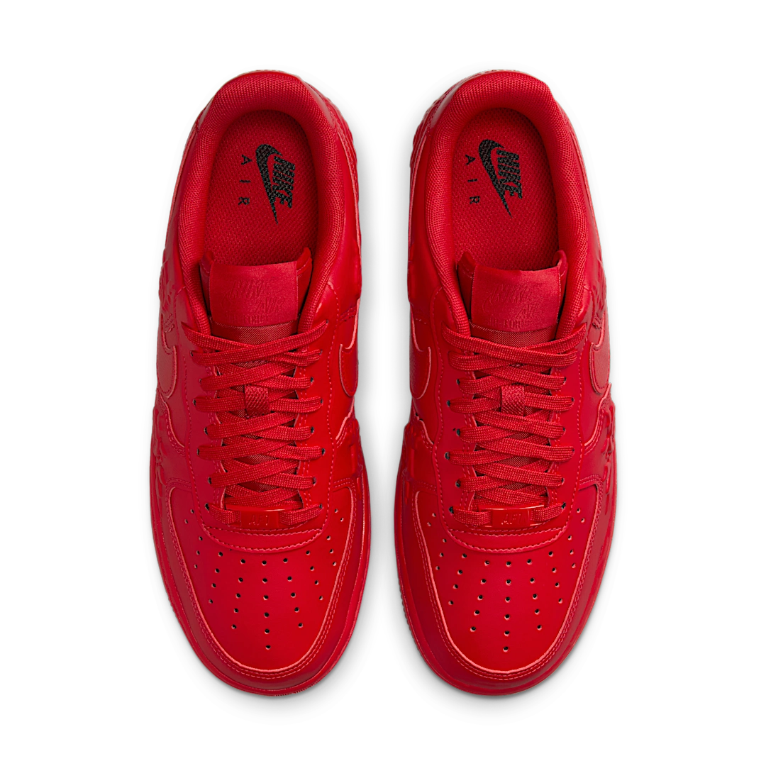 Overkicks - Nike Air Force 1 Low 07 Red Roses (HF2016-600) - par completo