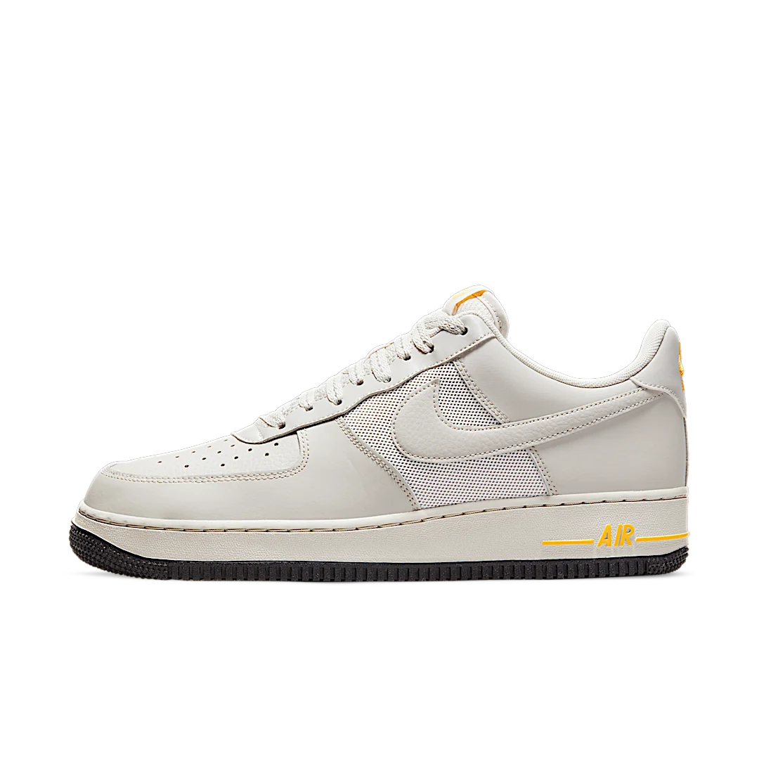 Overkicks - Nike Air Force 1 Low 07 Reflective Light Bone (DO6389-002) - vista lateral