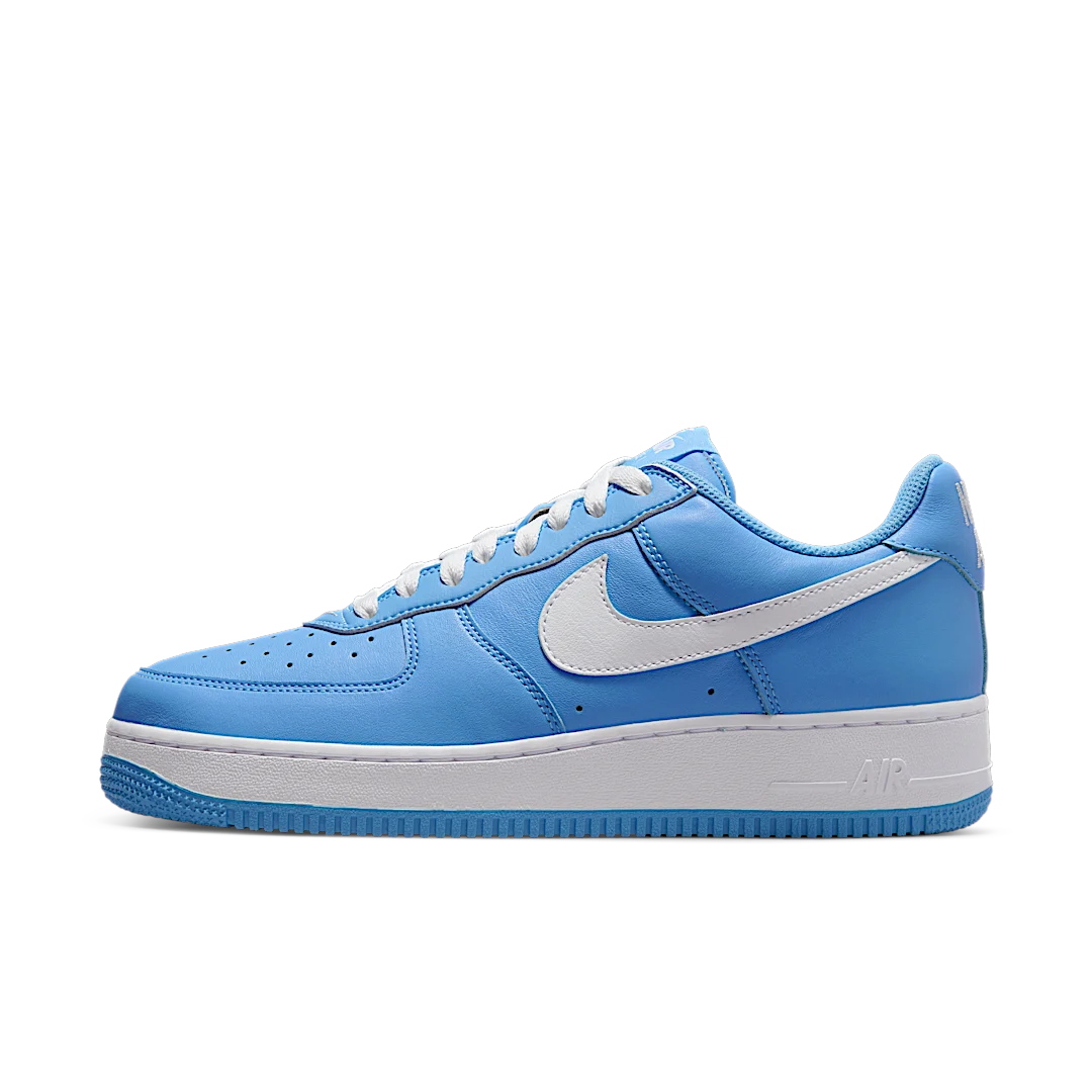 Overkicks - Nike Air Force 1 Low 07 Retro Color of the Month University Blue (DM0576-400) - vista lateral