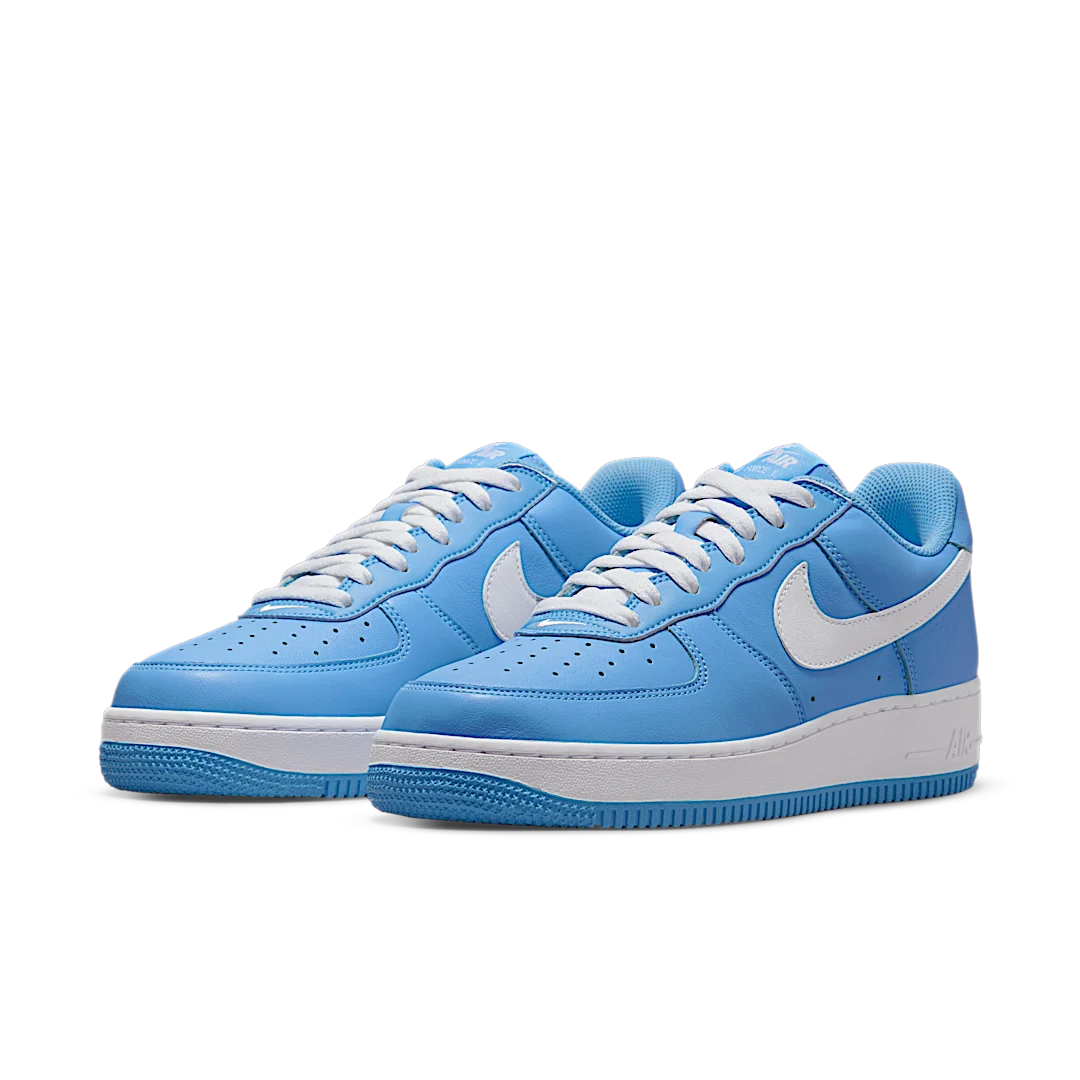 Overkicks - Nike Air Force 1 Low 07 Retro Color of the Month University Blue (DM0576-400) - vista trasera