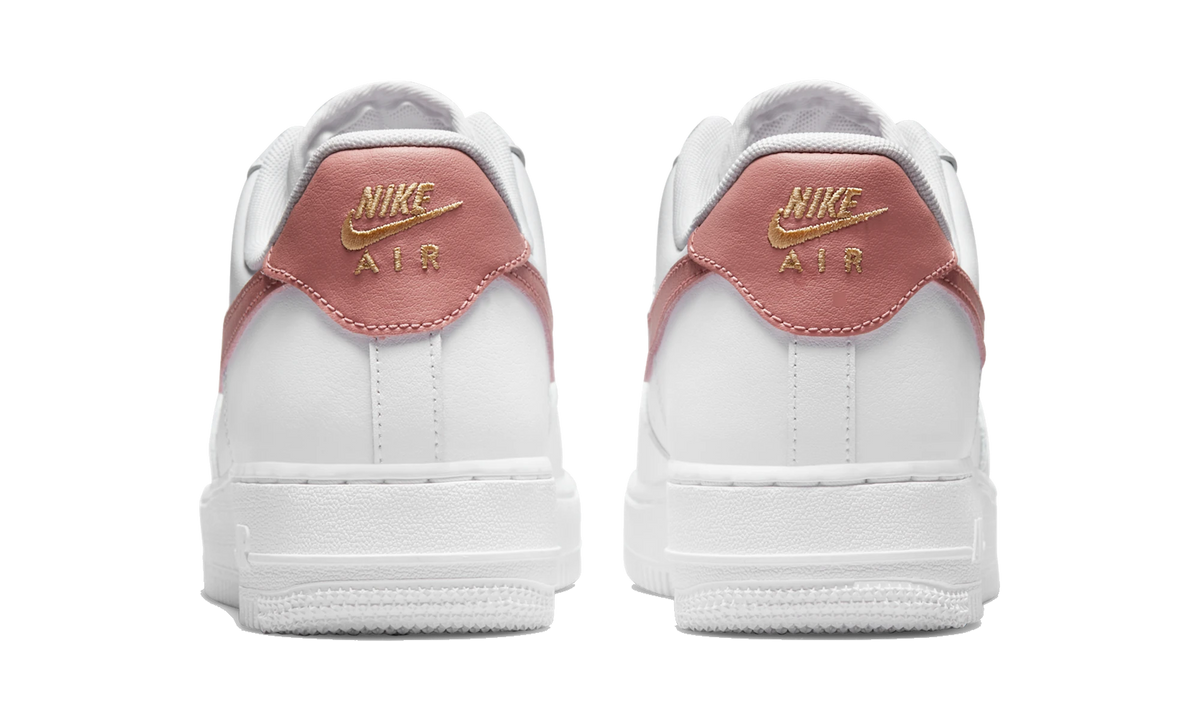 Overkicks - Nike Air Force 1 Low 07 Rust Pink (CZ0270-103) - detalle talón