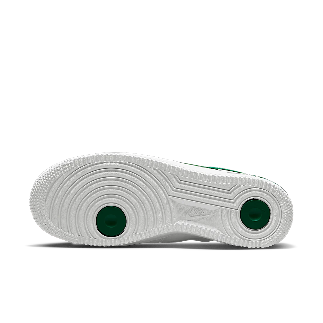 Overkicks - Nike Air Force 1 Low 07 SE 40th Anniversary Edition Sail Malachite (DQ7582-101) - detalle suela