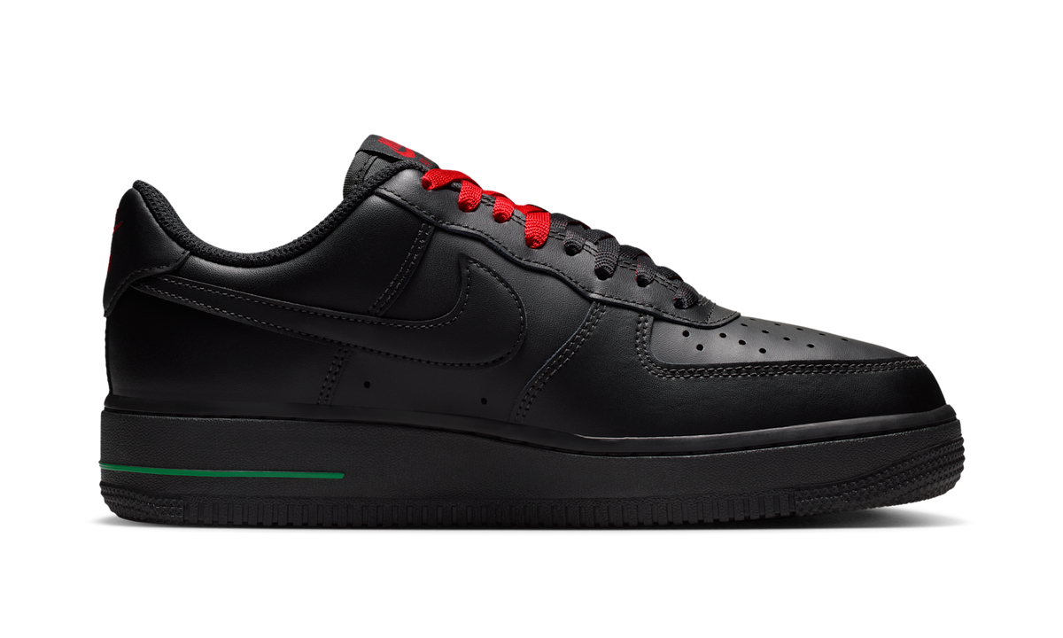 Overkicks - Nike Air Force 1 Low 07 SE Black Rose (IF0498-001) - detalle suela