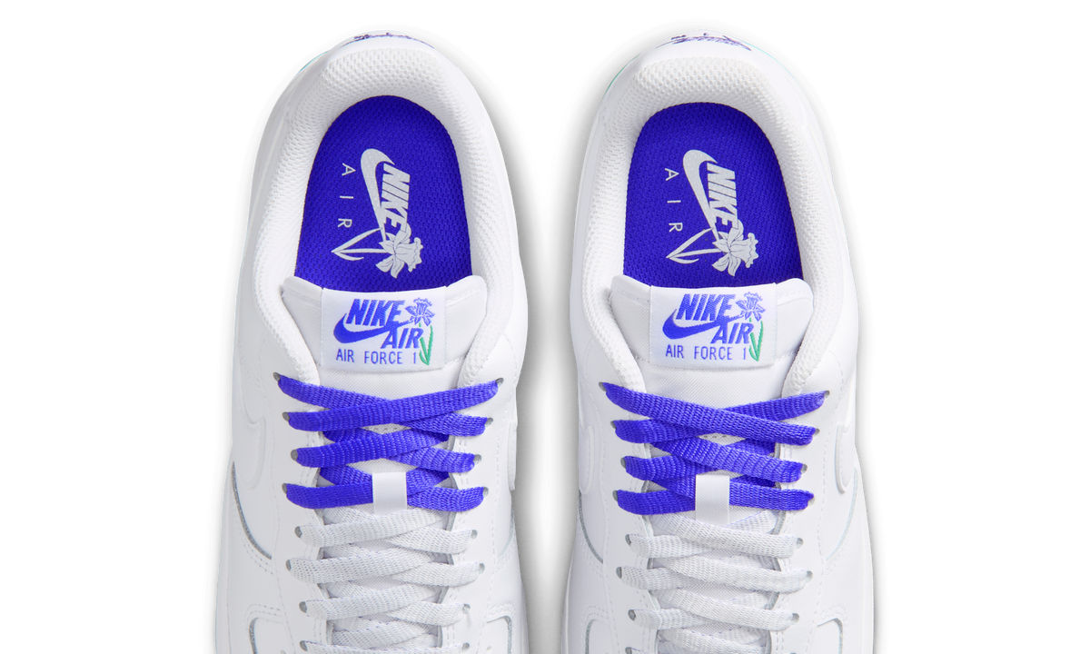 Overkicks - Nike Air Force 1 Low 07 SE Iris Persian Violet (IF0498-101) - vista superior
