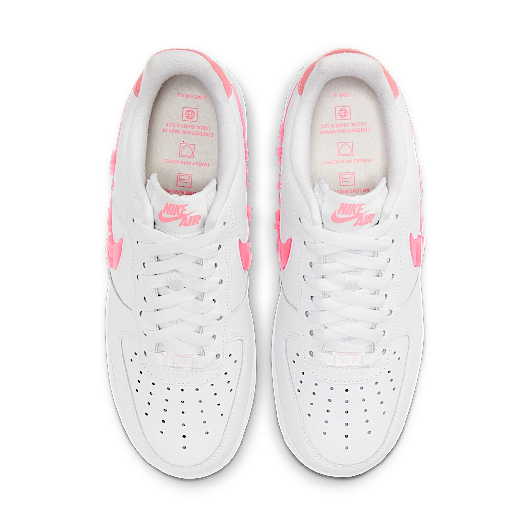 Overkicks - Nike Air Force 1 Low 07 SE Love for All (CV8482-100) - par completo