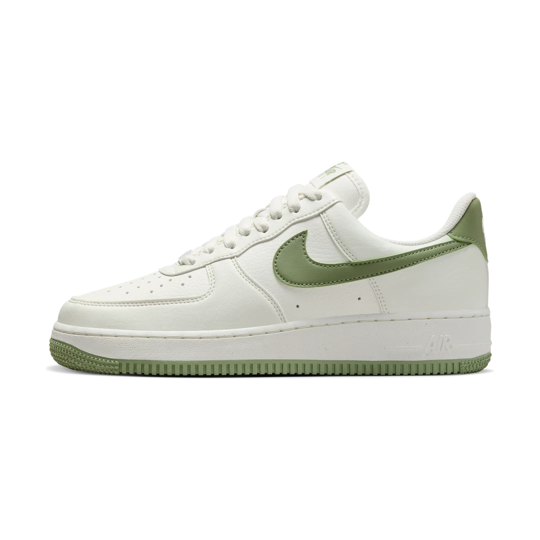 Overkicks - Nike Air Force 1 Low 07 SE Next Nature Oil Green (DV3808-106) - vista lateral