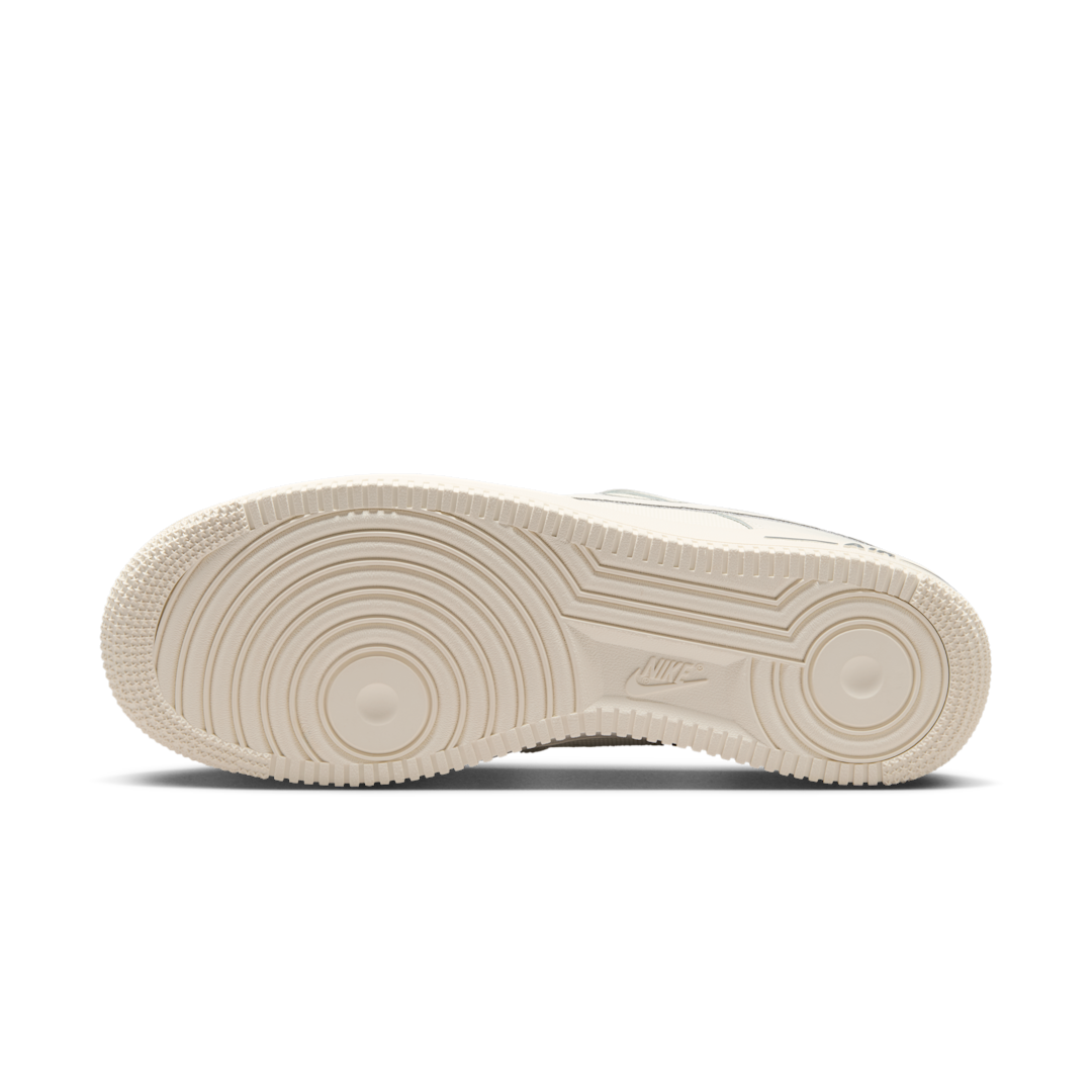 Overkicks - Nike Air Force 1 Low 07 Sail Cool Grey (IB7677-101) - detalle suela