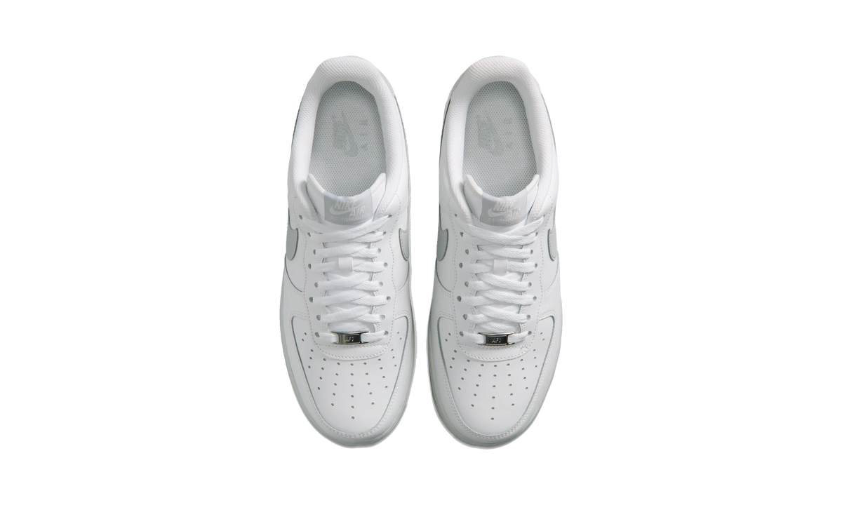 Overkicks - Nike Air Force 1 Low 07 Summit White Strata Grey (FJ4146-128) - vista superior