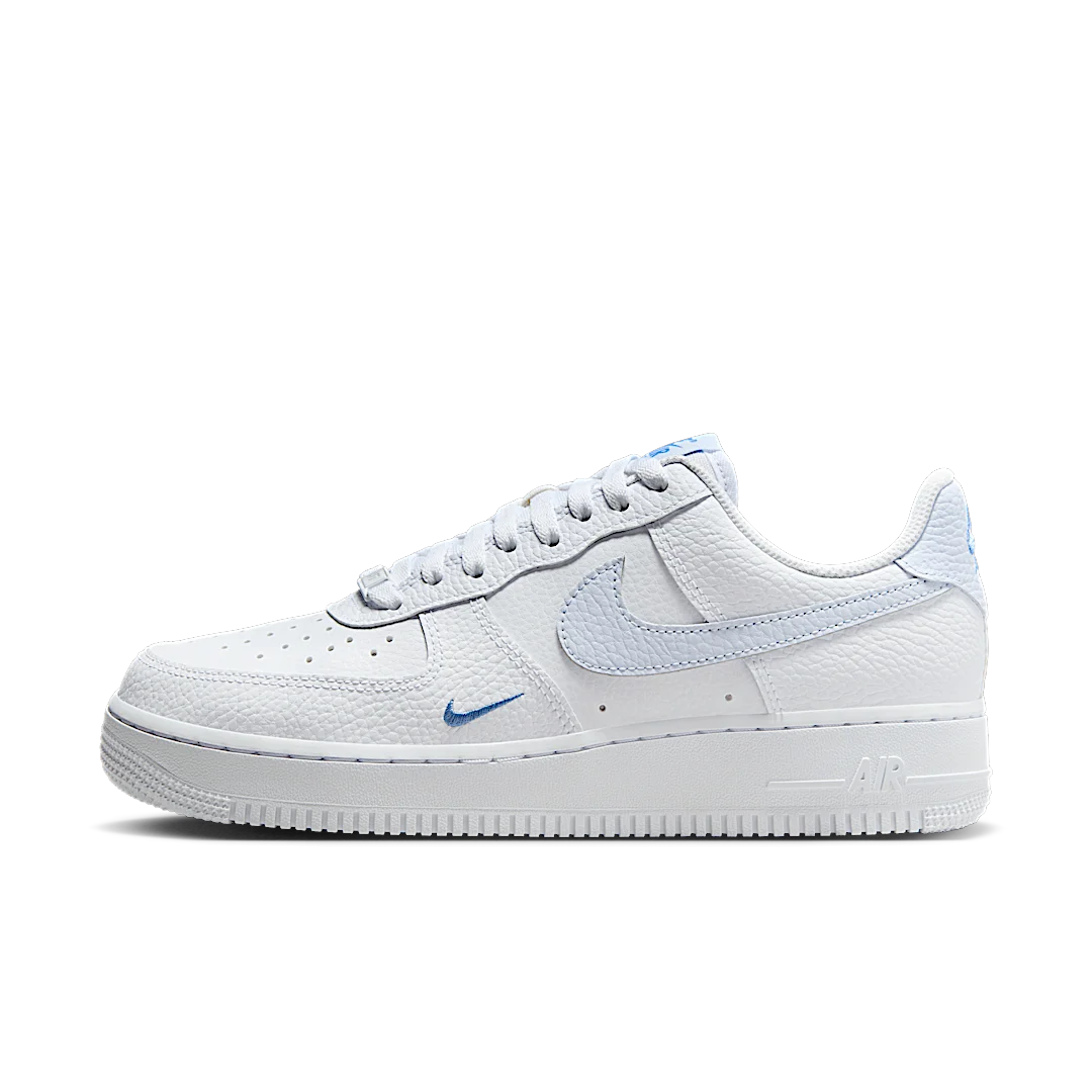 Overkicks - Nike Air Force 1 Low 07 White Aegean Storm (HV2511-100) - vista lateral