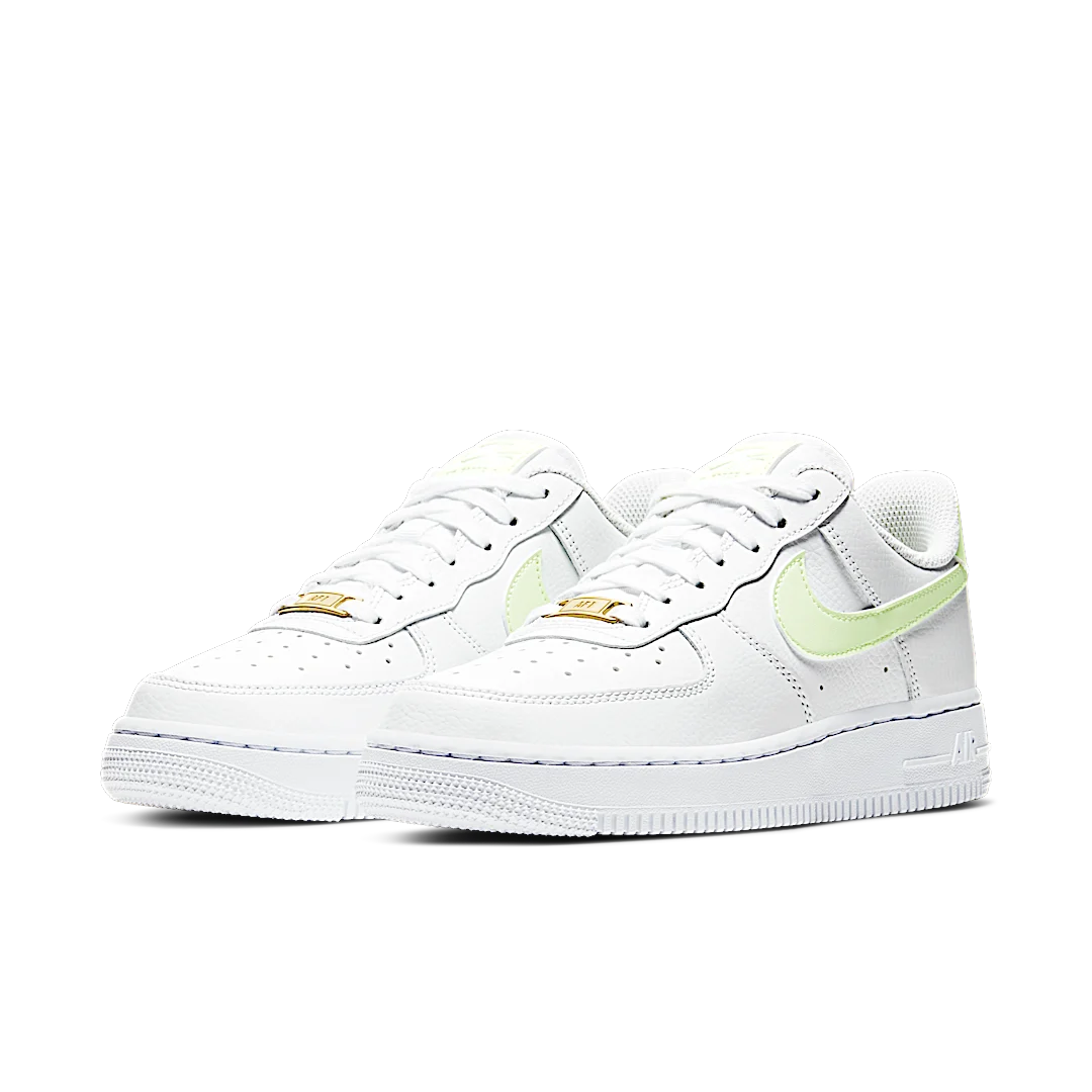 Overkicks - Nike Air Force 1 Low 07 White Barely Volt (315115-159 / 315115-155) - vista trasera
