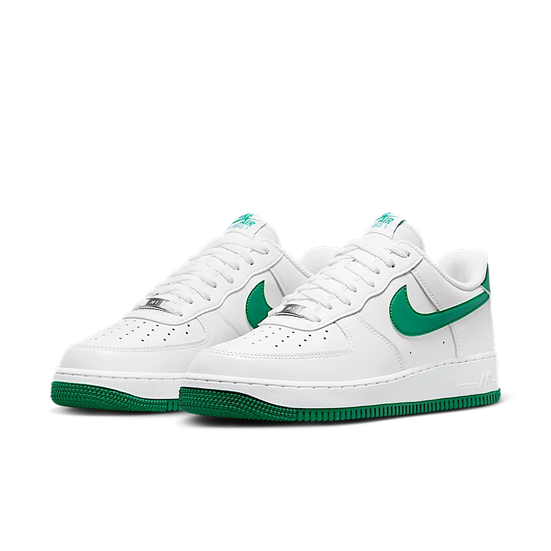 Overkicks - Nike Air Force 1 Low 07 White Malachite (FJ4146-102) - vista trasera