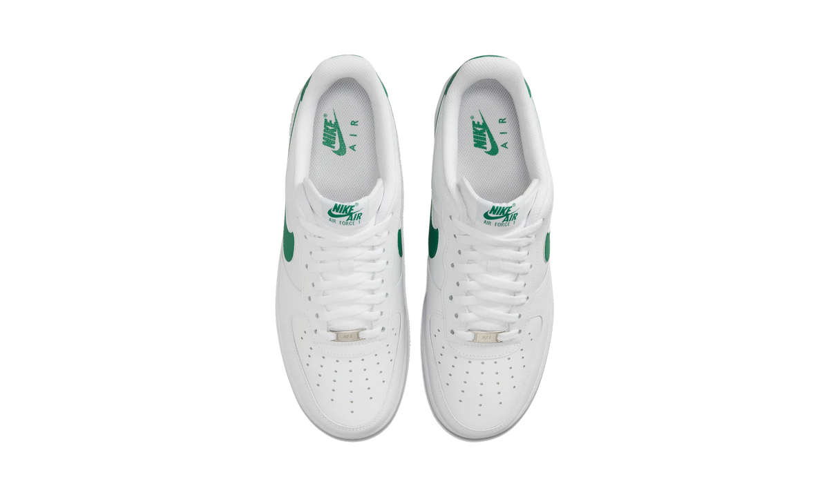 Overkicks - Nike Air Force 1 Low 07 White Malachite (2024) (FJ4146-121) - vista superior