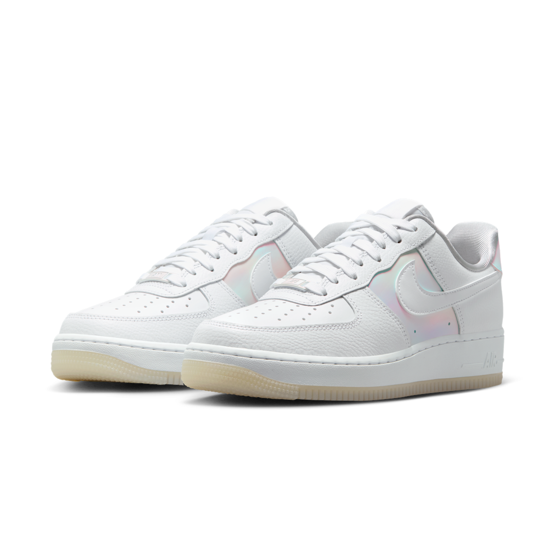 Overkicks - Nike Air Force 1 Low 07 White Multi-Color Ghost (IH3204-100) - vista trasera