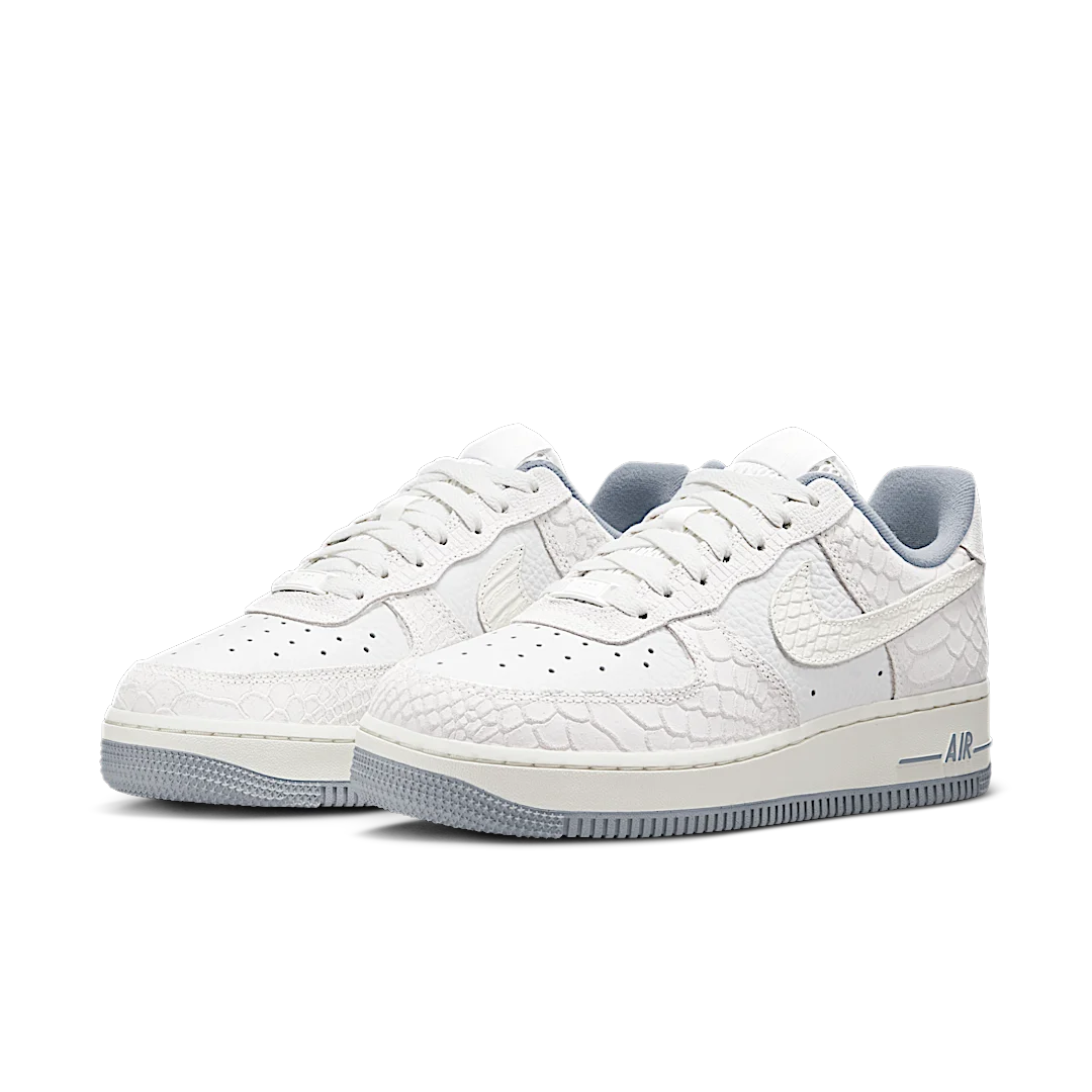Overkicks - Nike Air Force 1 Low 07 White Python (DX2678-100) - vista trasera