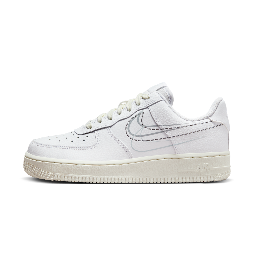 Overkicks - Nike Air Force 1 Low 07 White Smoke Grey (FV0951-100) - vista lateral