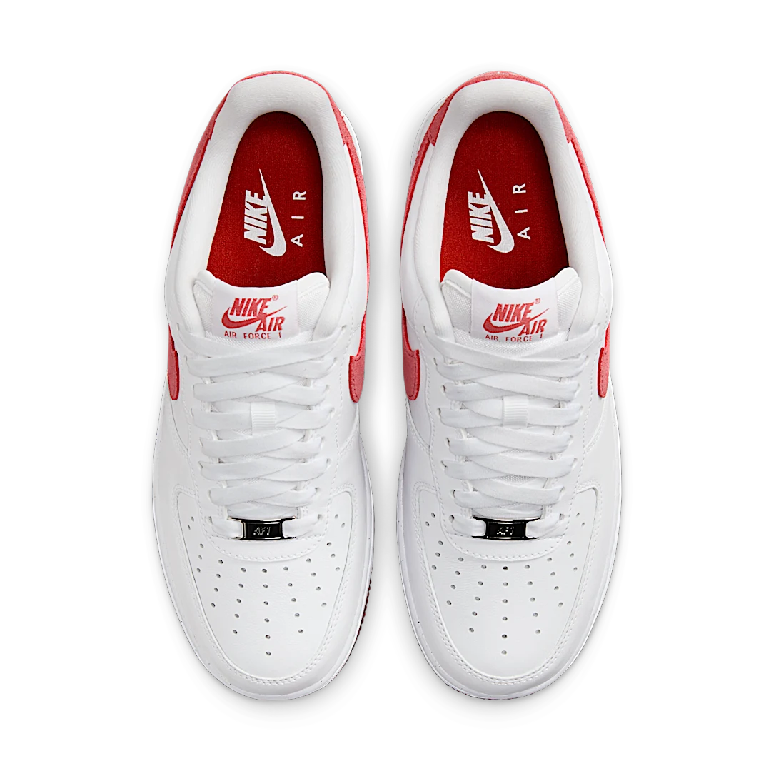 Overkicks - Nike Air Force 1 Low 07 XLD Valentines Day 2024 (FQ7626-100) - vista trasera