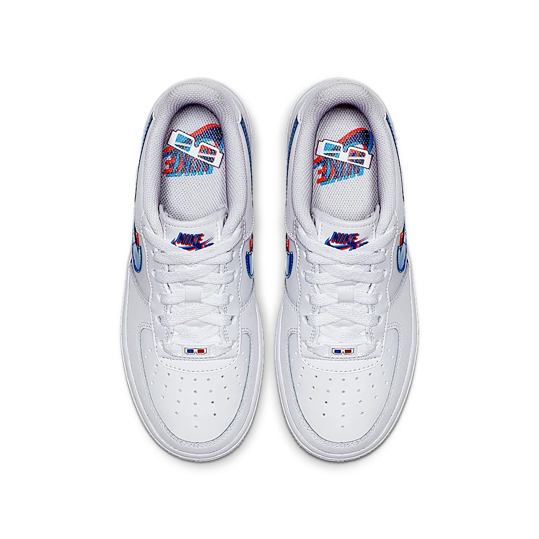 Overkicks - Nike Air Force 1 Low 3D Glasses (GS) (BV2551-100) - imagen 3