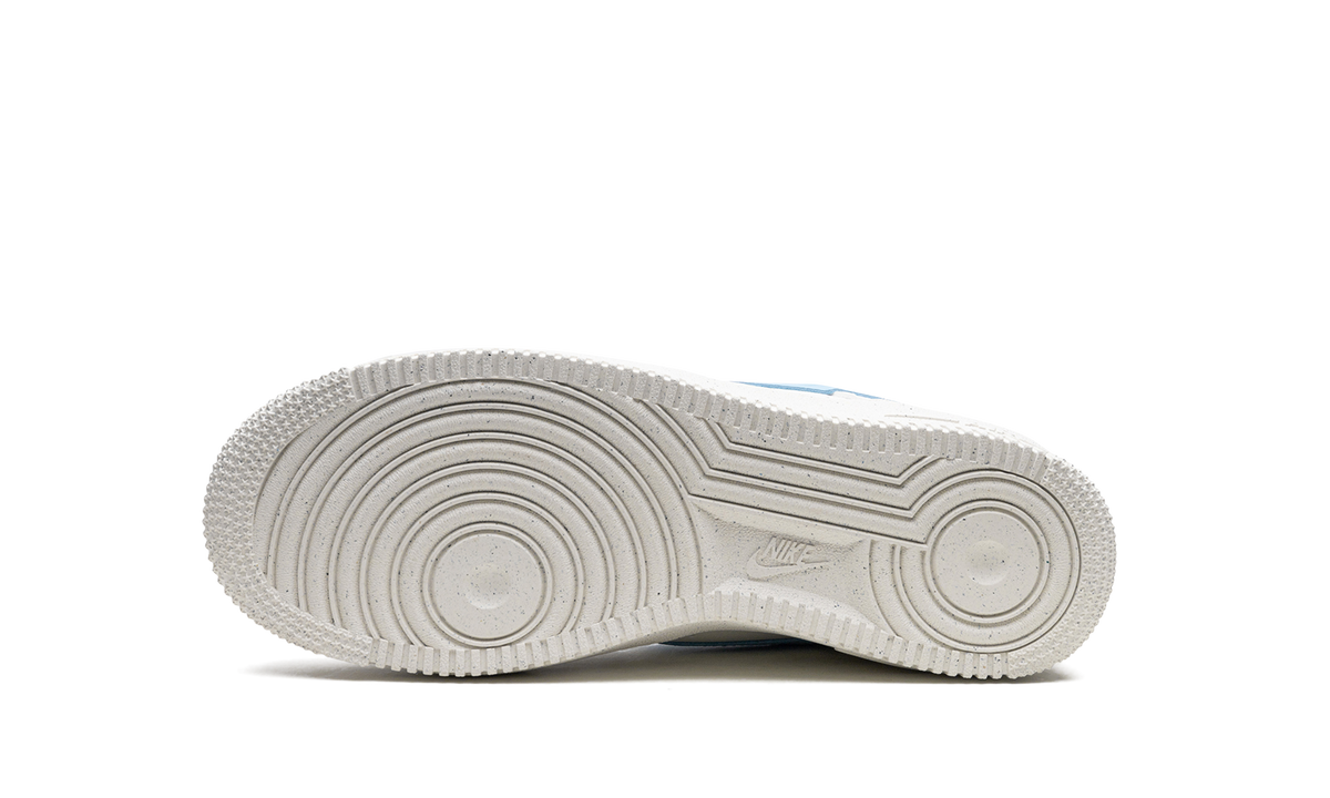 Overkicks - Nike Air Force 1 Low 82 Double Swoosh White Medium Blue (GS) (DQ0359-100) - imagen 5