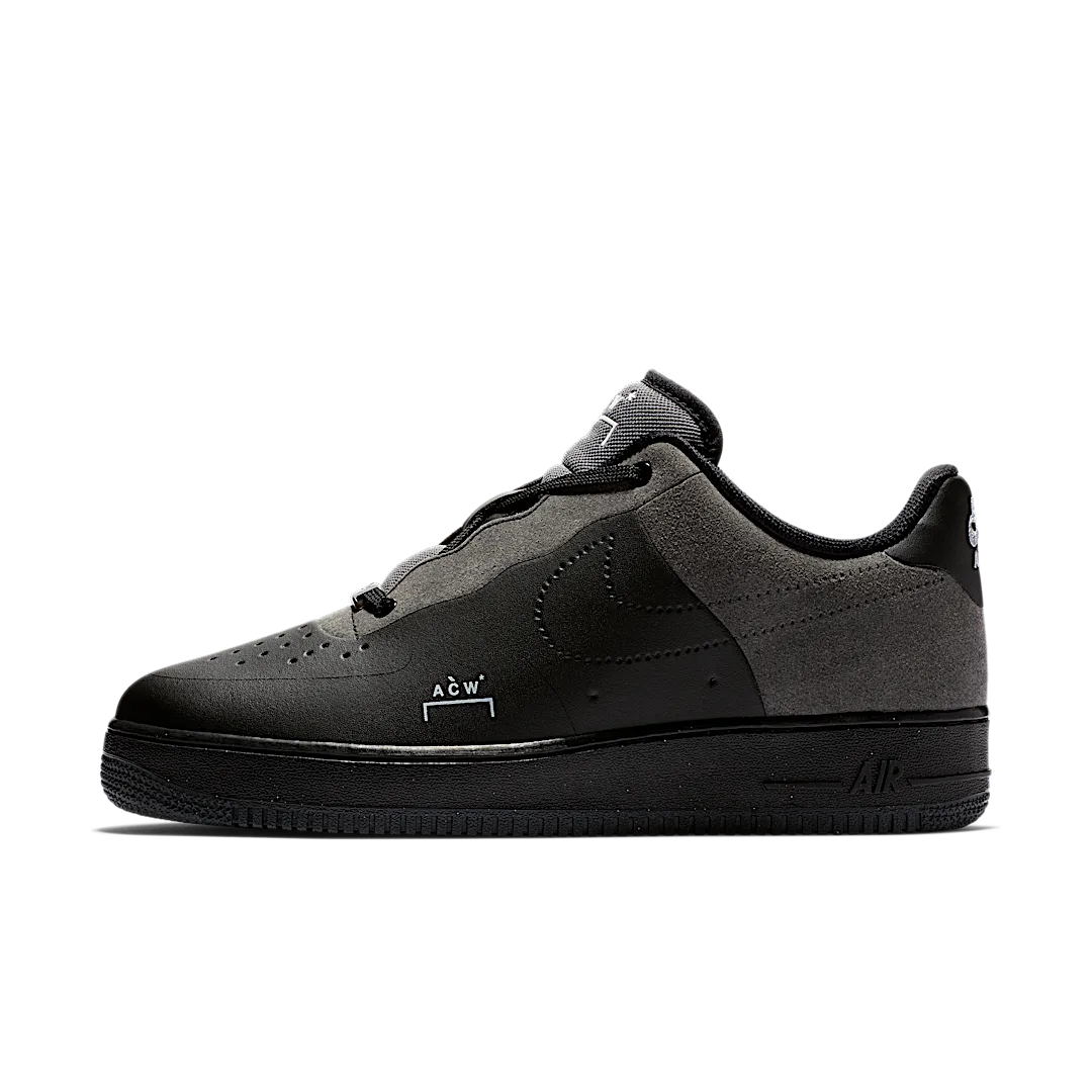 Overkicks - Nike Air Force 1 Low A Cold Wall Black (BQ6924-001) - vista lateral