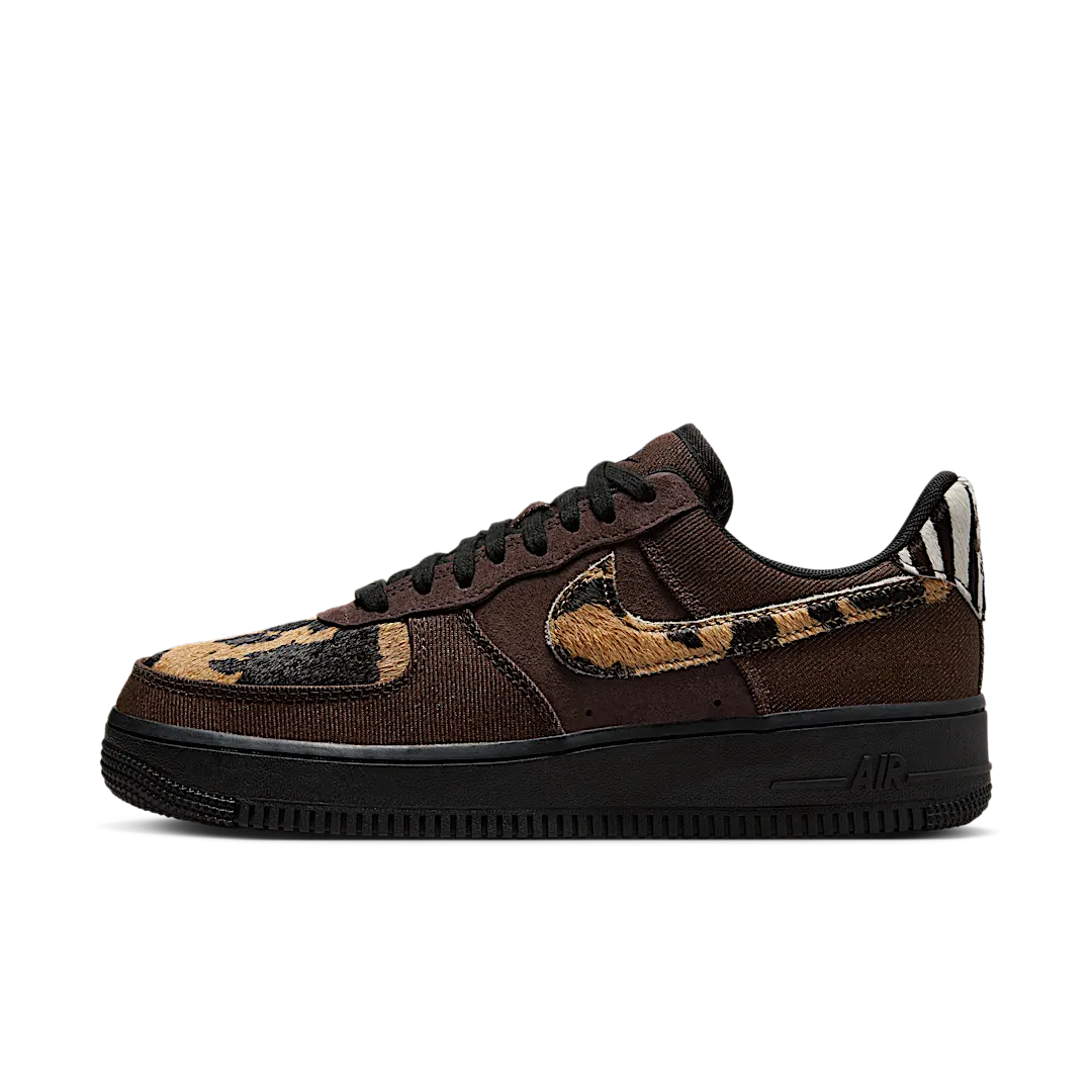 Overkicks - Nike Air Force 1 Low Animal Print (HV6356-200) - vista lateral
