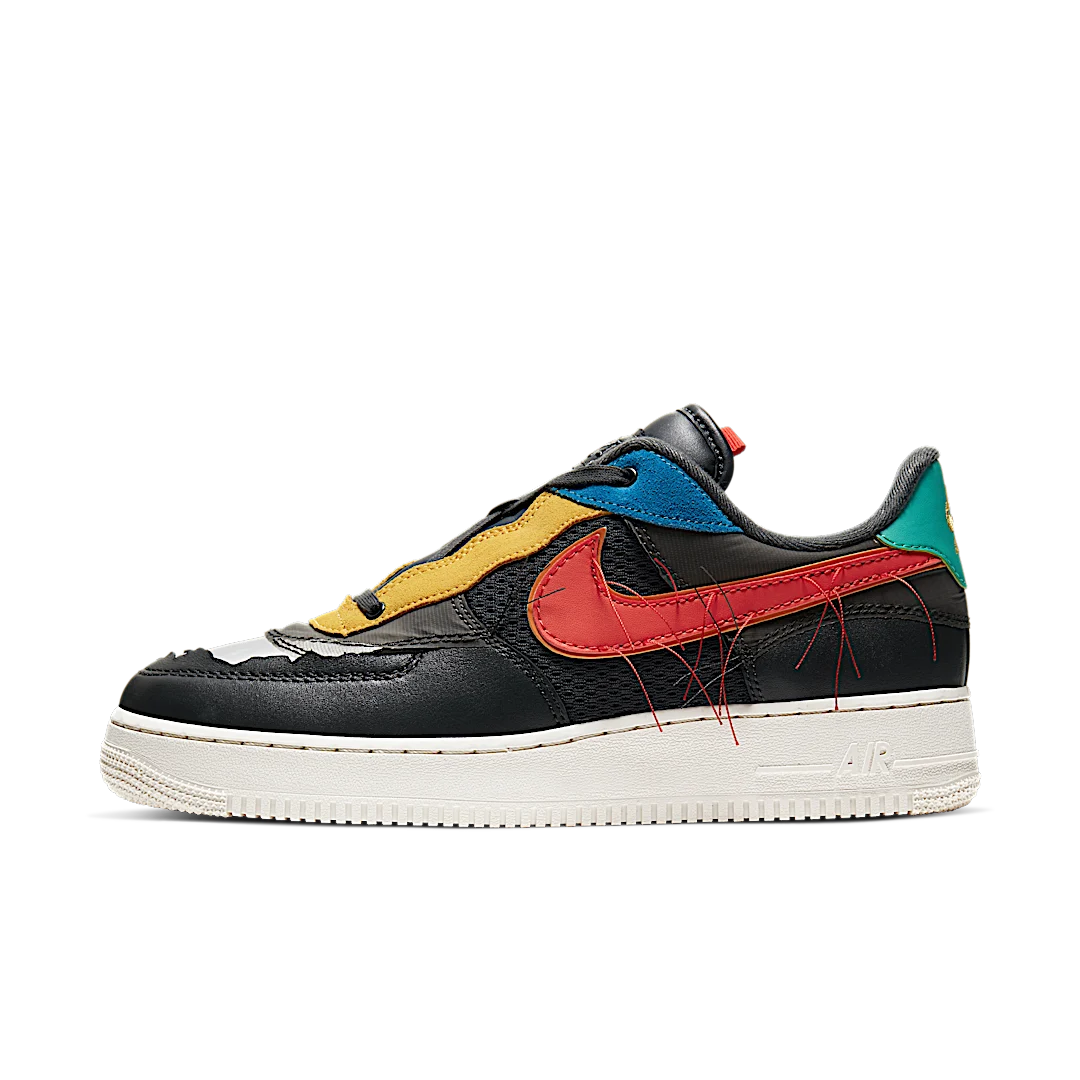 Overkicks - Nike Air Force 1 Low BHM (2020) (CT5534-001) - vista lateral