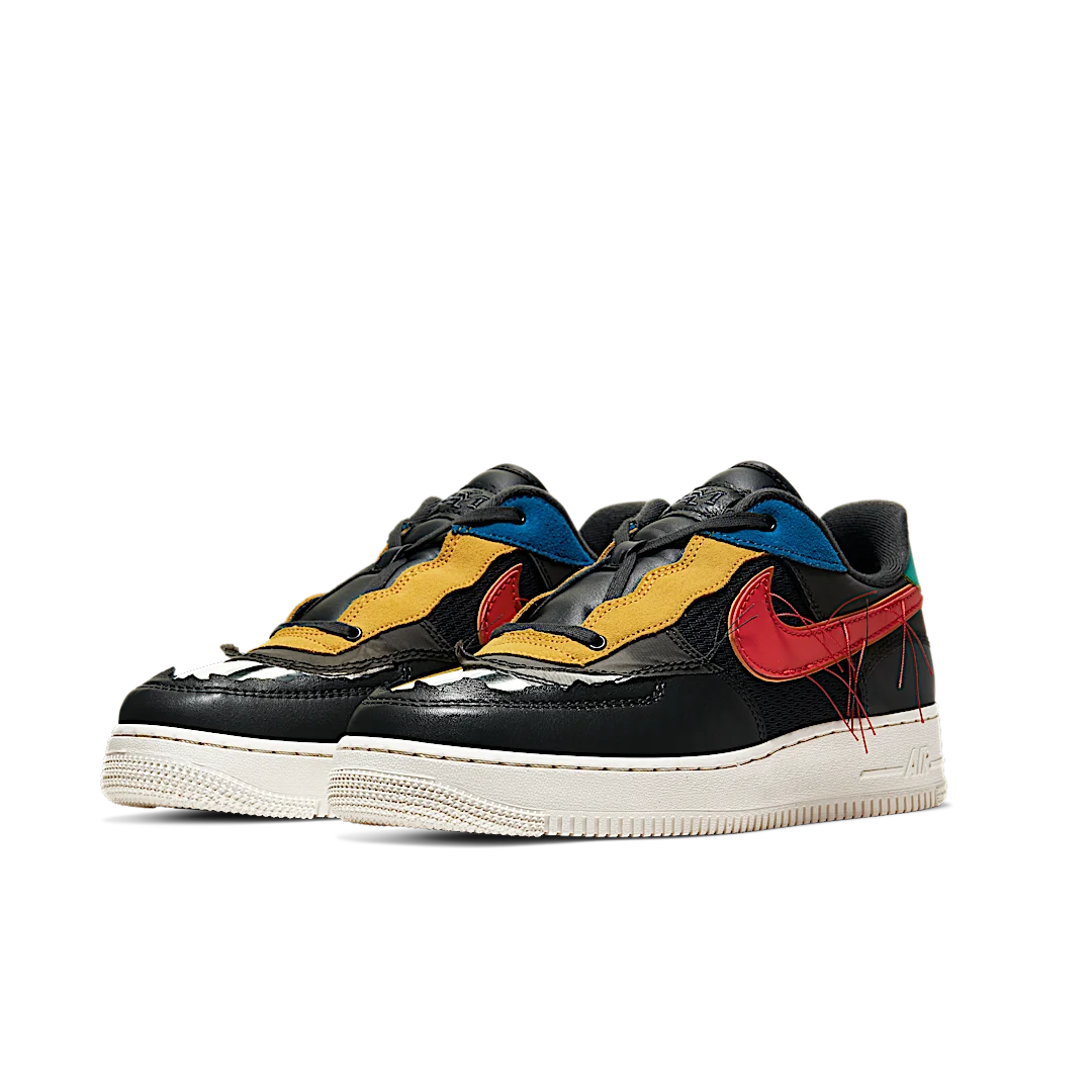 Overkicks - Nike Air Force 1 Low BHM (2020) (CT5534-001) - vista trasera