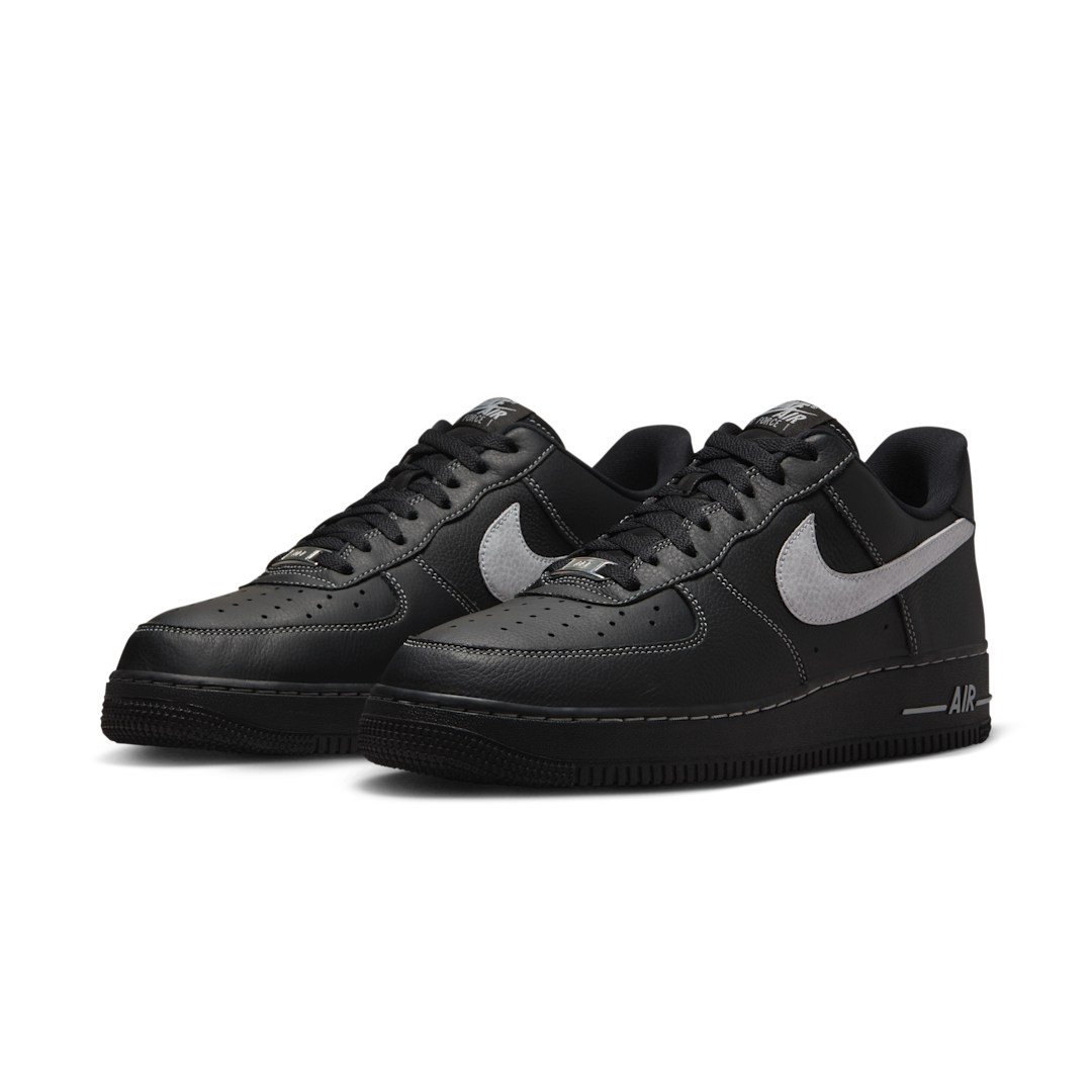 Overkicks - Nike Air Force 1 Low Black Grey (HQ2037-006) - vista trasera